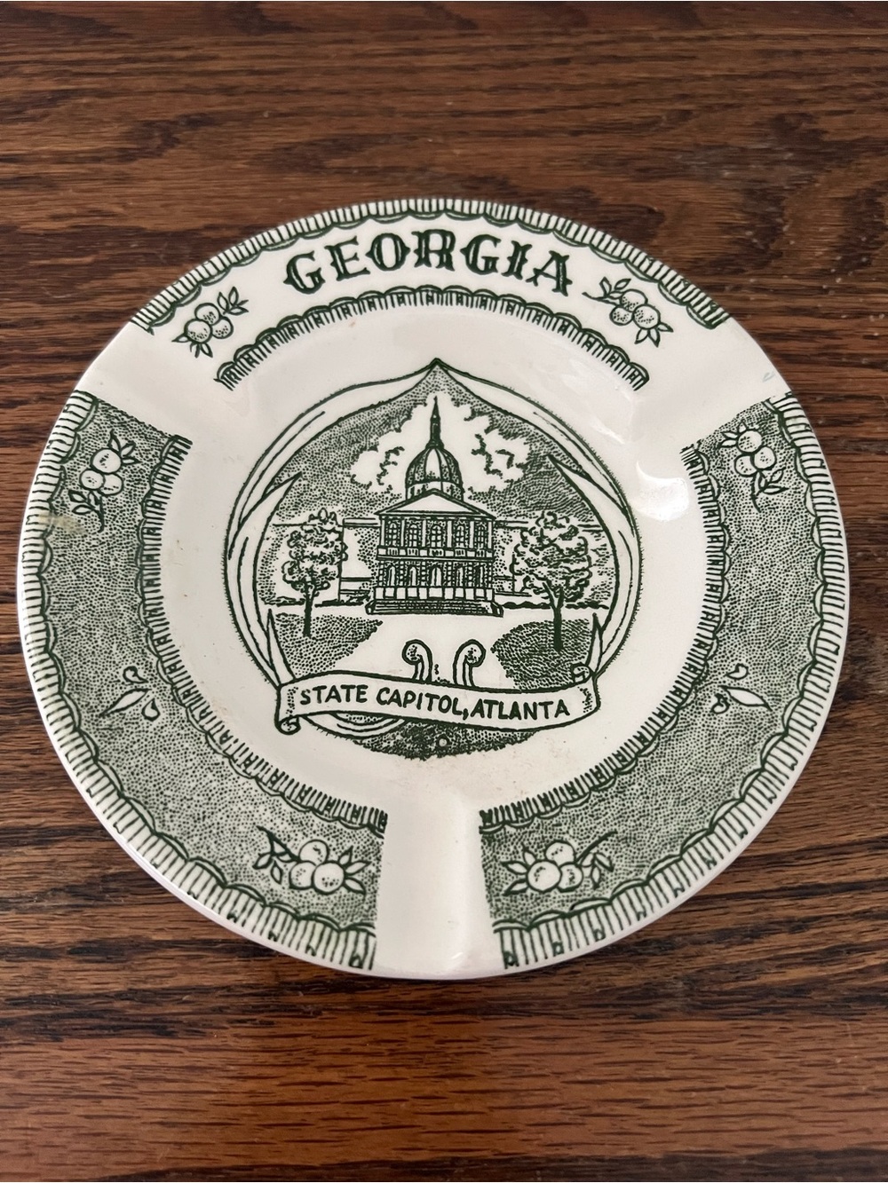 Vintage Georgia Ashtray